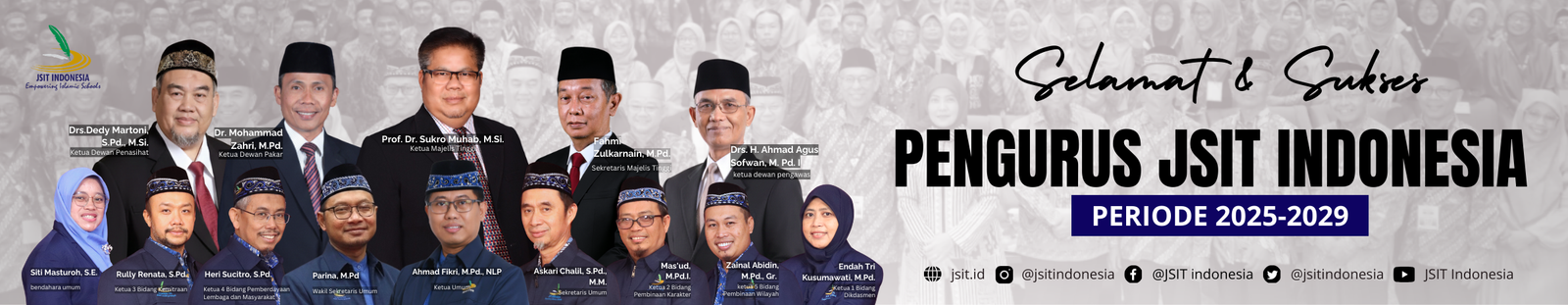 Munas VI JSIT Indonesia Sukses Digelar, Ahmad Fikri Terpilih sebagai Ketua Umum 2025-2029